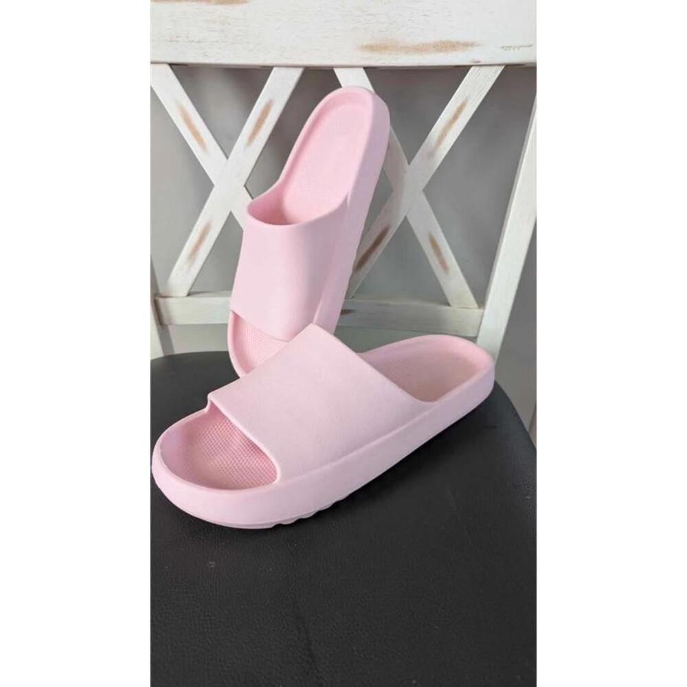 Sz.9 Cushion Slide Shower Slide, Sandal . Pink